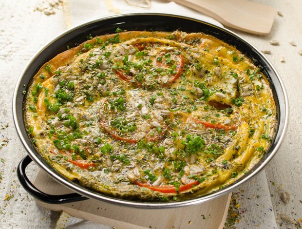 Sprossen Omlette