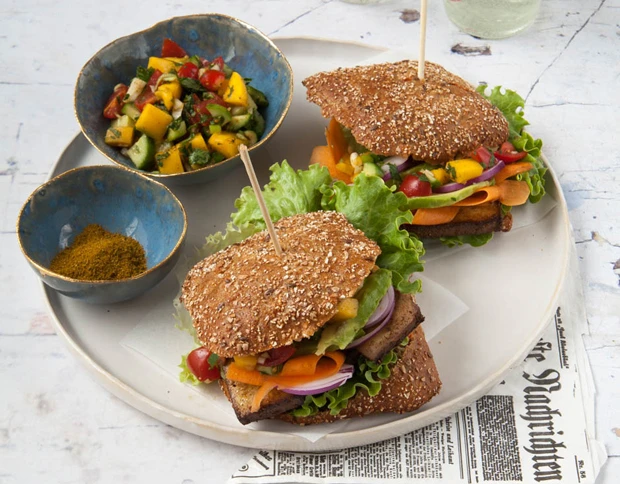 Yokos Tofu-Burger