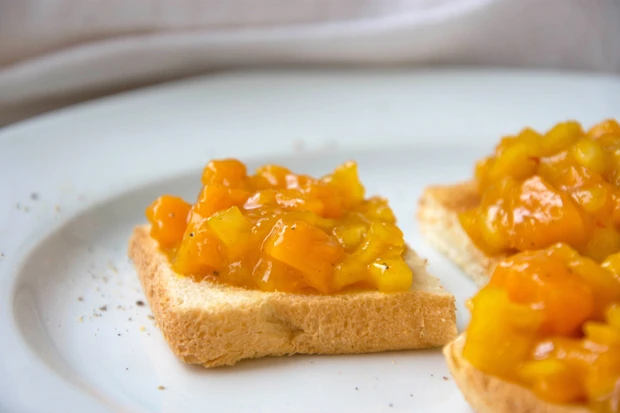 Kürbis Chutney mit Apfel