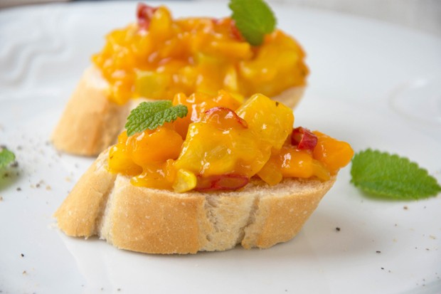 Kürbis Chutney mit Ananas
