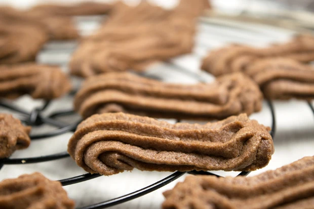 Schokospritzgeb&auml;ck