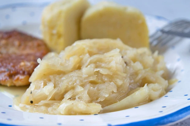 Sauerkraut mit Kartoffeln