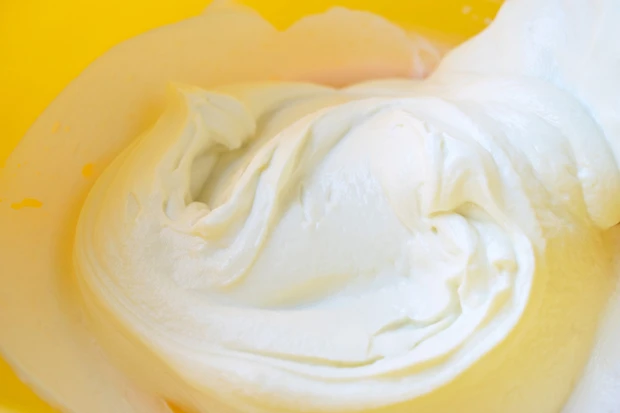 Schaumrollen F&uuml;llung mit Qimiq