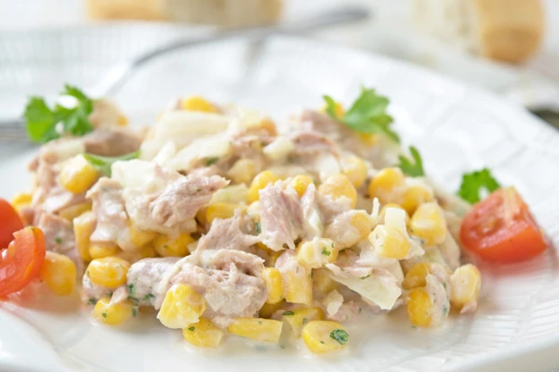 Thunfischsalat mit Mayonnaise