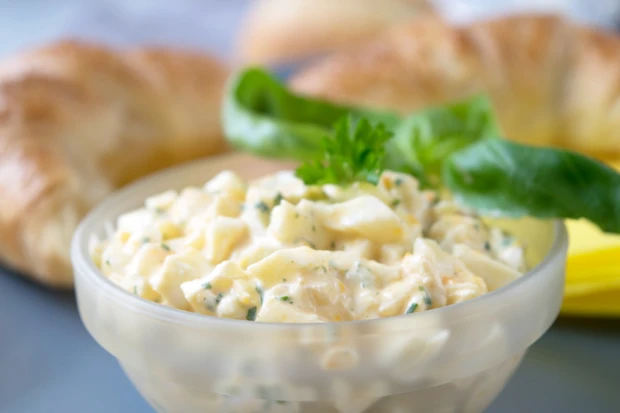Eiersalat mit Curry