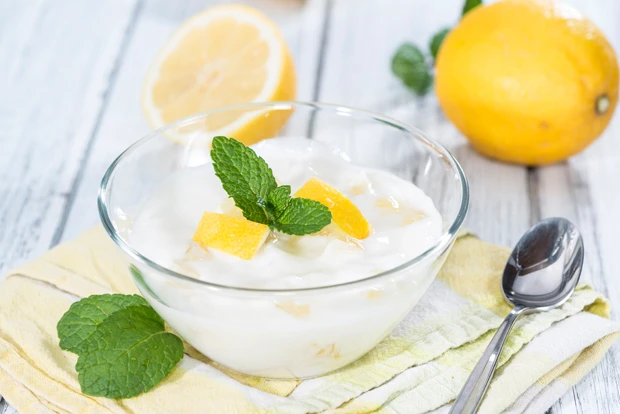 Joghurt-Zitronendessert