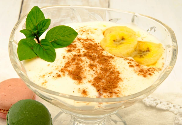Bananencreme mit Eierlik&ouml;r