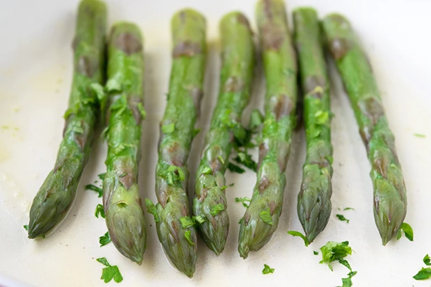 Spargel aus dem Ofen