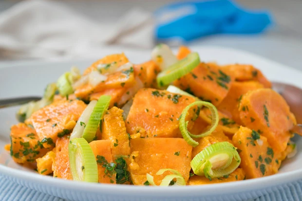 S&uuml;&szlig;kartoffelsalat