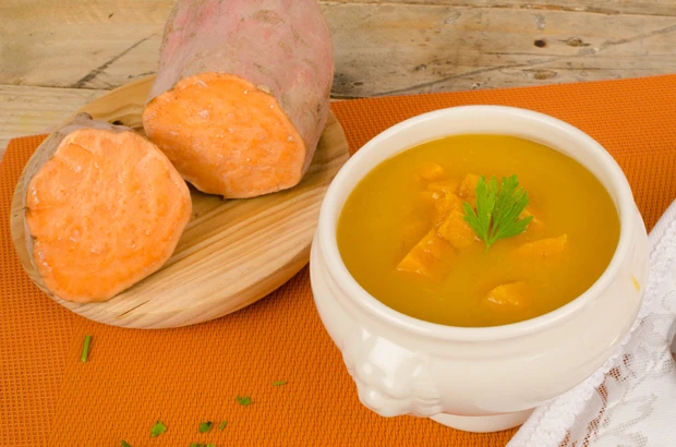 S&uuml;&szlig;kartoffelsuppe