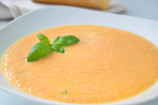 S&uuml;&szlig;kartoffelsuppe mit Ingwer