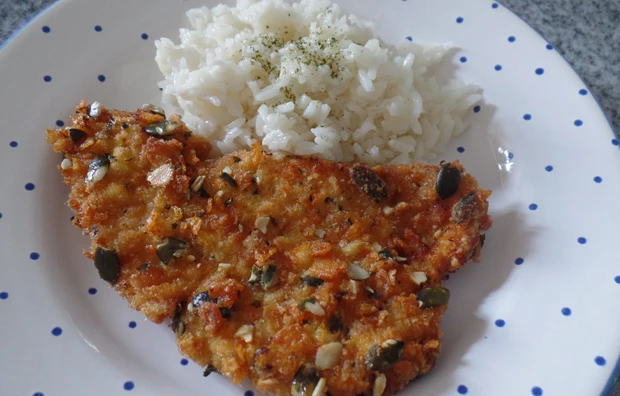 Kürbiskernschnitzel