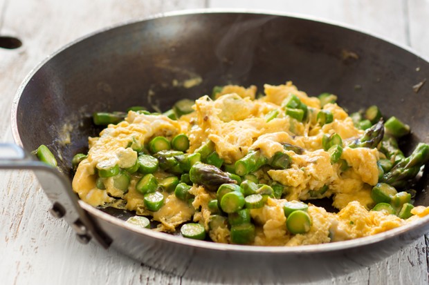 Eierspeise mit Spargel