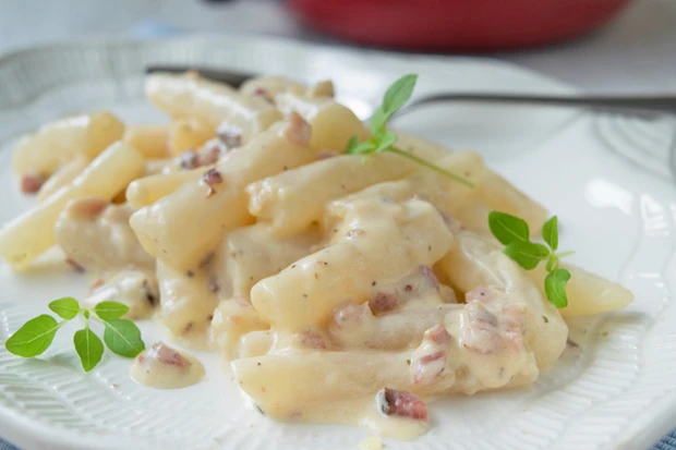 Schwarzwurzeln mit Specksauce