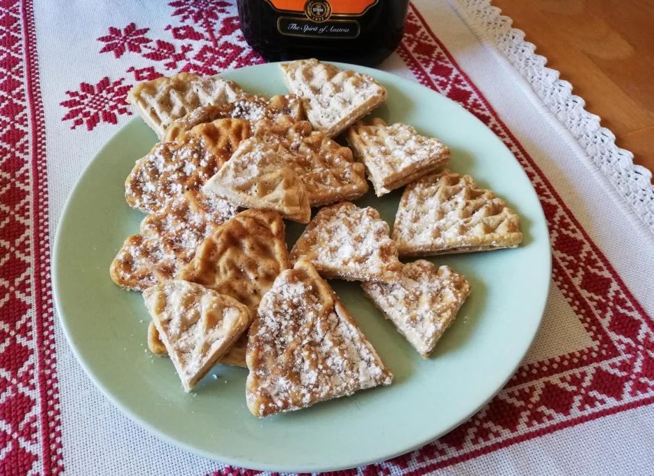 Mandelwaffeln