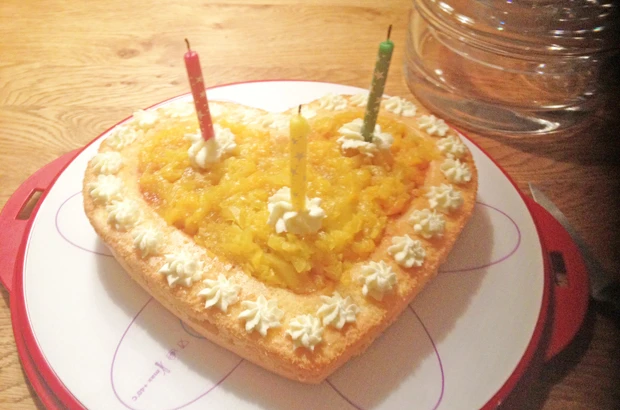 Pfirsichkuchen