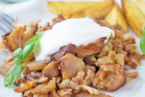 Gyrospfanne mit Kartoffeln