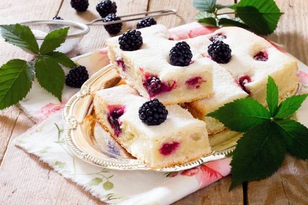 Brombeerkuchen mit Topfen
