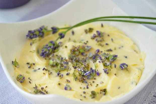 Lavendelbutter