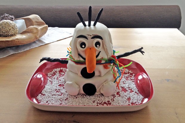 Geburtstagstorte Olaf 3D