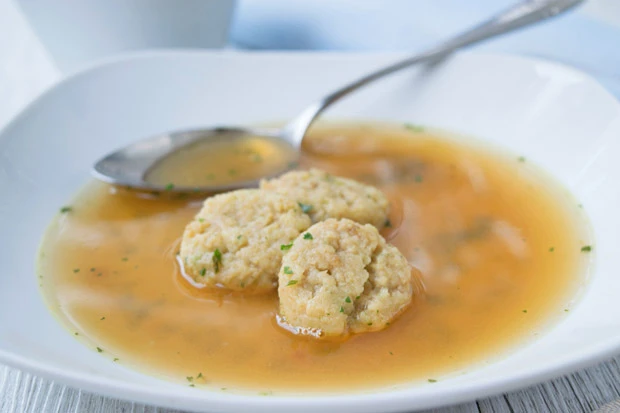 Tofu-Suppenknödel
