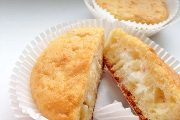 Gef&uuml;llte Apfelmuffins