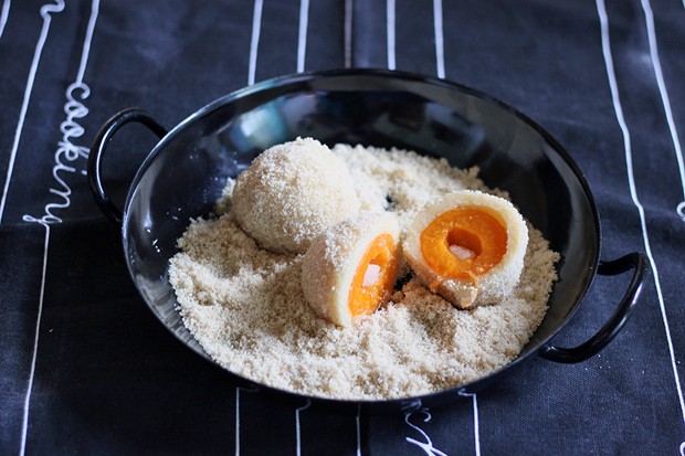 Marillenknödel im Dampfgarer