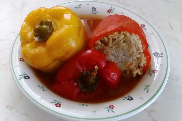 Gefüllte Paprika