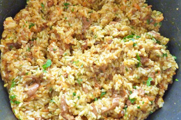 Pilzrisotto