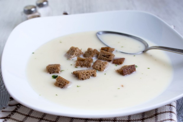 Französische Pastinakensuppe