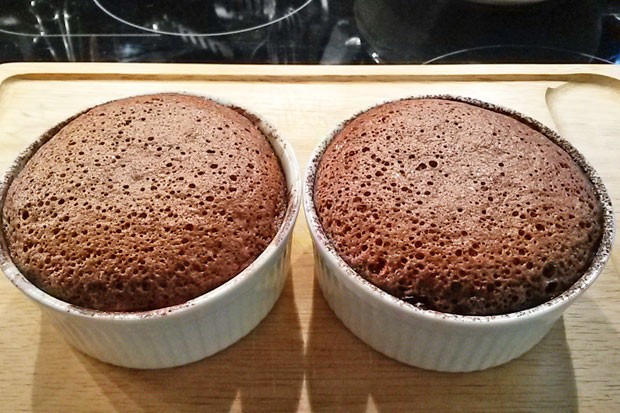 Nutella-Bananen-Souffle