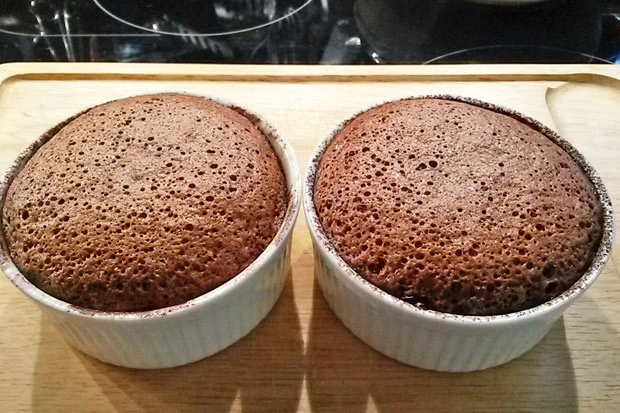 Nutella-Bananen-Souffle