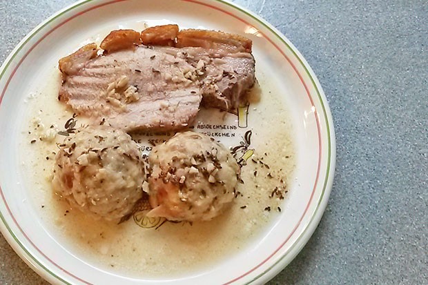 Schweinebraten mit Bier