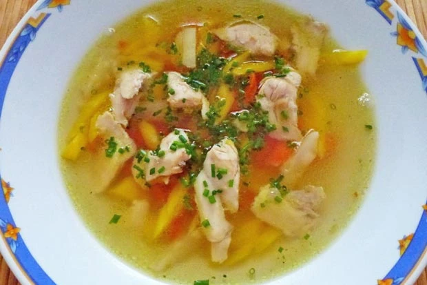 Henderl-Gem&uuml;sesuppe