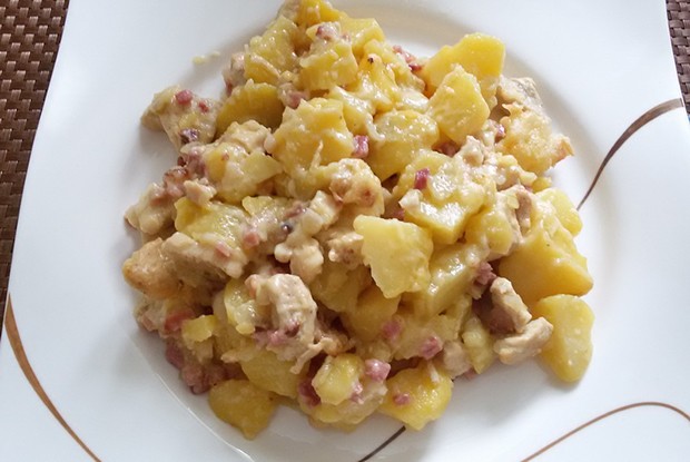 Béchamel-Kartoffel