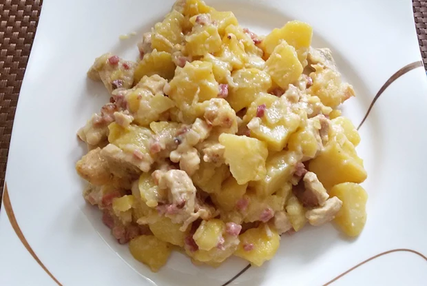 B&eacute;chamel-Kartoffel