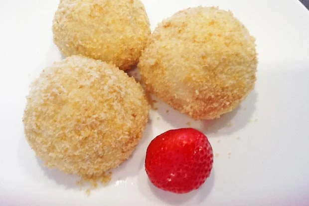 Erdbeerknödel
