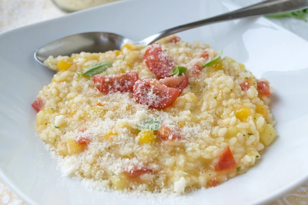 Risotto mit K&uuml;rbis und Topinambur