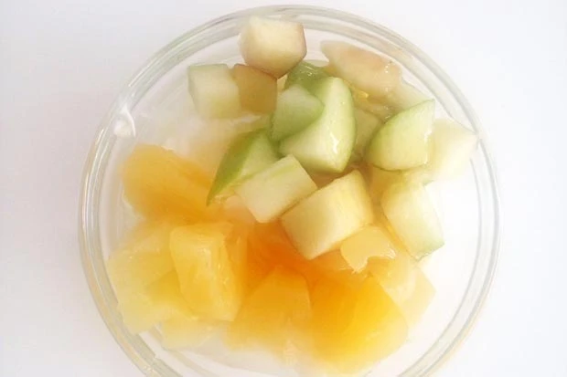 Apfel-Ananas-Joghurt