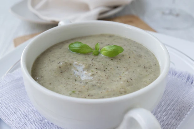 Zucchini-Champignon-Suppe