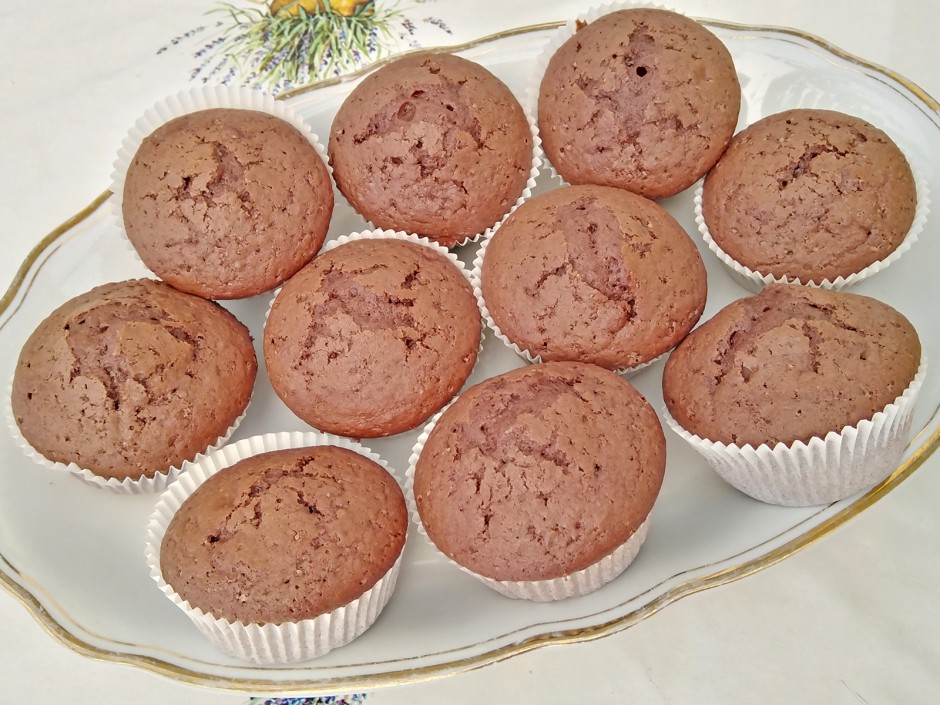 Erdnussbutter-Muffins