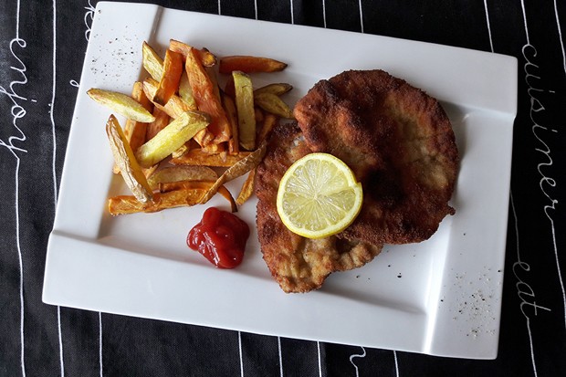Panierte Putenschnitzel
