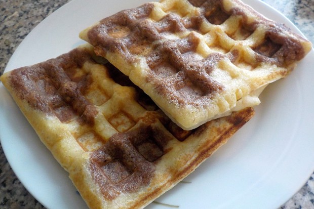 Kuhfleckenwaffeln