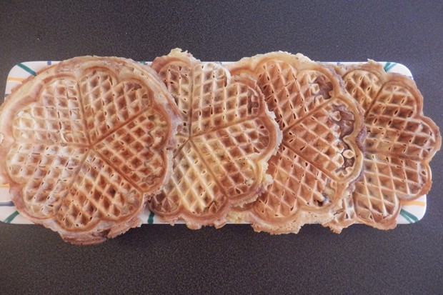Kuhfleckenwaffeln