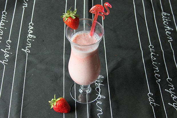 Erdbeermilch