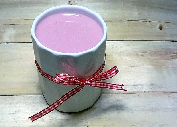 Erdbeermilch