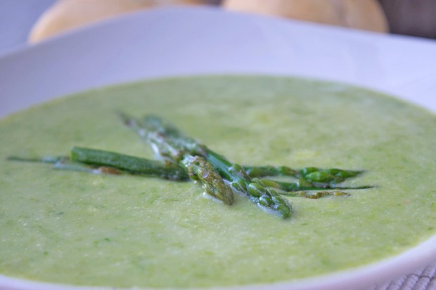 Spargelcremesuppe