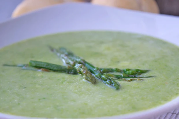 Spargelcremesuppe