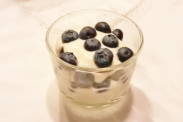 Heidelbeerdessert