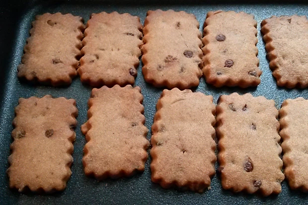Schokokekse mit Schokotr&ouml;pfchen